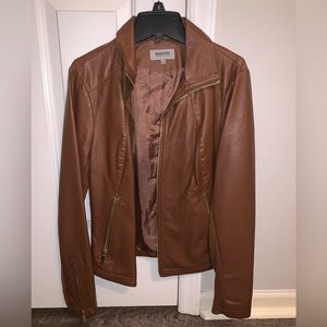 Kenneth Cole Reaction Faux Leather Jacket